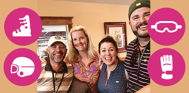 SCIO Ski Day winner Grant Desjardine