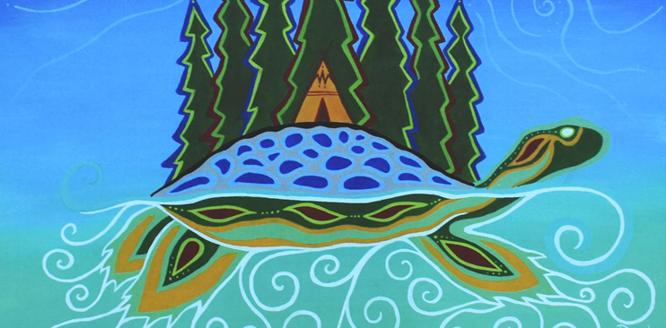 Turtle Island by Patrick Hunter