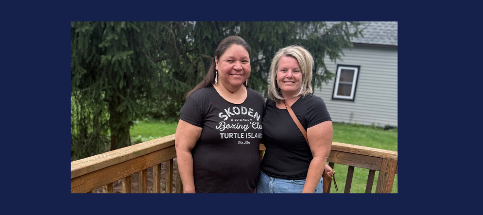 Sonya with Kristy