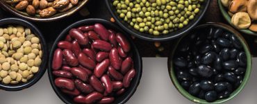 A selection of legumes and beans.