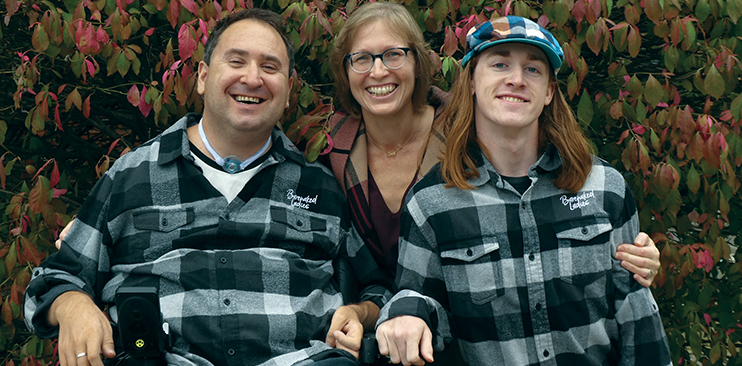 Matt & Carol with their son, Liam.