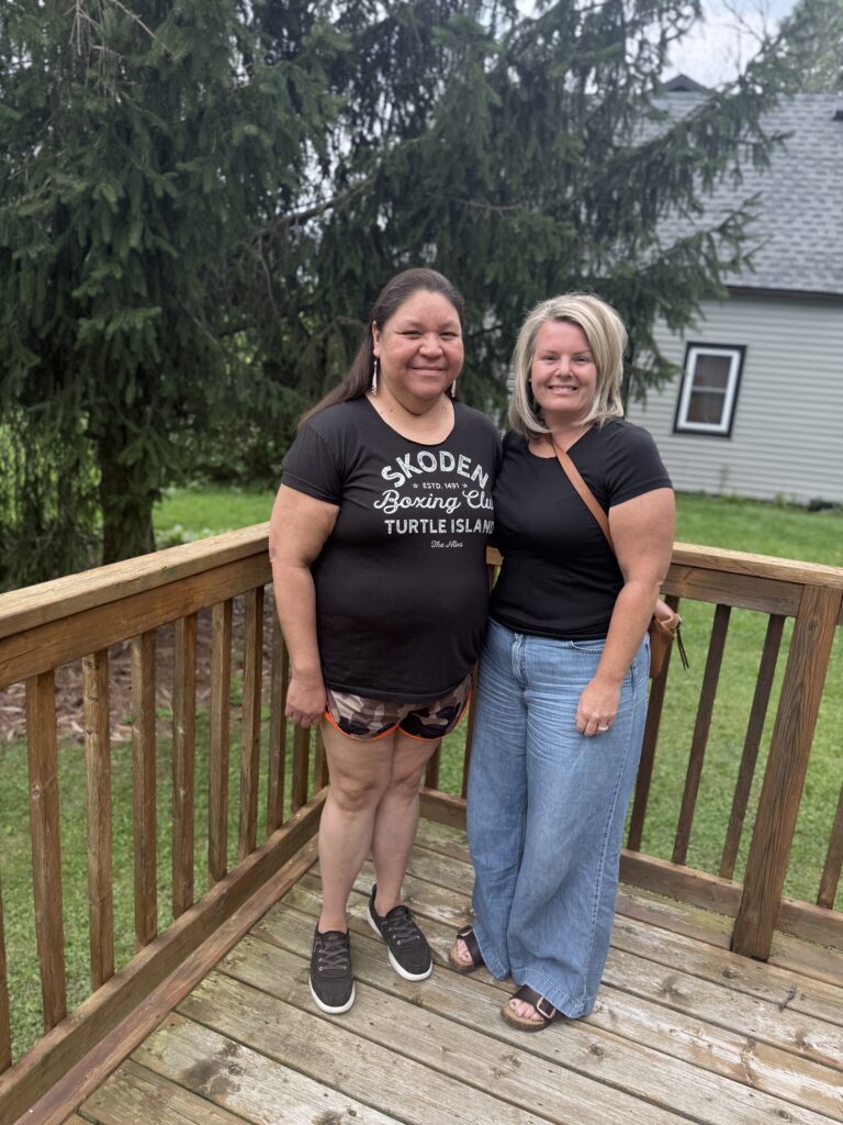 Sonya with Kristy