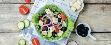 Summer greek salad
