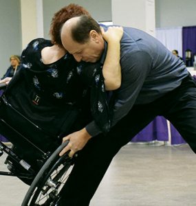 Wheelchair dancing