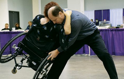 Wheelchair dancing